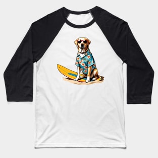 Cool Labrador at the Beach Baseball T-Shirt